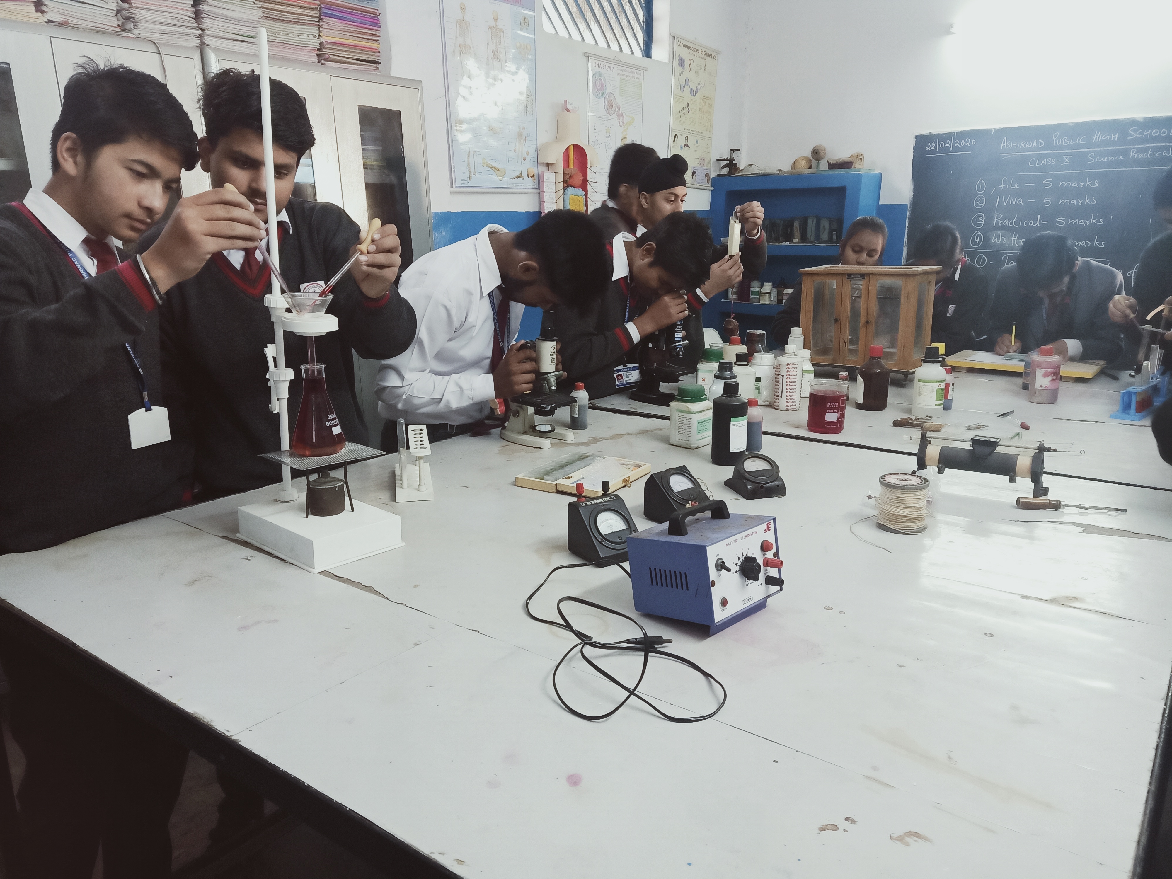 School laboratory
